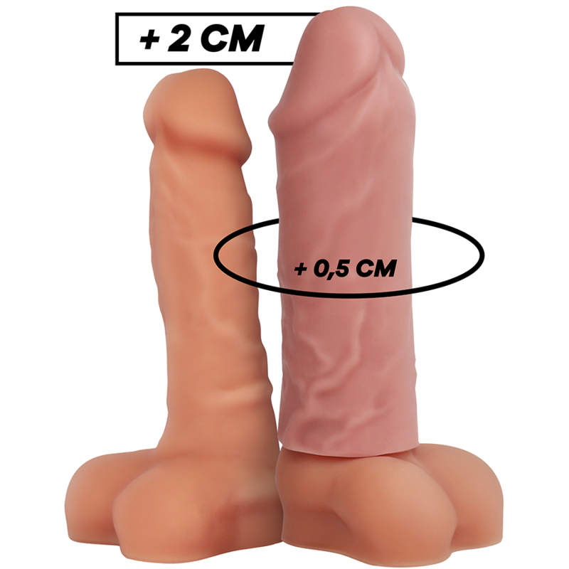 Ilhaerotica - VIRILXL - EXTENSÃO DE PÊNIS NATURAL DE SILICONE LÍQUIDO V3