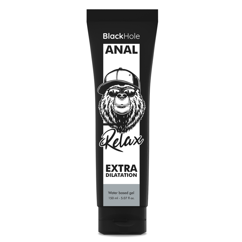 Ilhaerotica - BLACK HOLE - GEL BASE DE ÁGUA DILATAÇÃO ANAL 150 ML