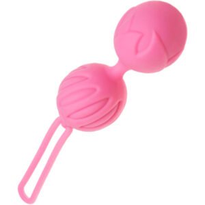 ADRIEN LASTIC – BOLAS DE SILICONE GEISHA LASTIC TAMANHO S ROSA