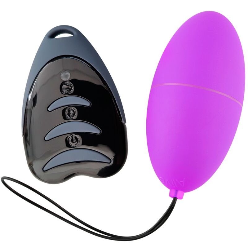 Ilhaerotica - ALIVE - MAGIC EGG 3.0 OVO VIBRATÓRIO CONTROLE REMOTO VIOLETA