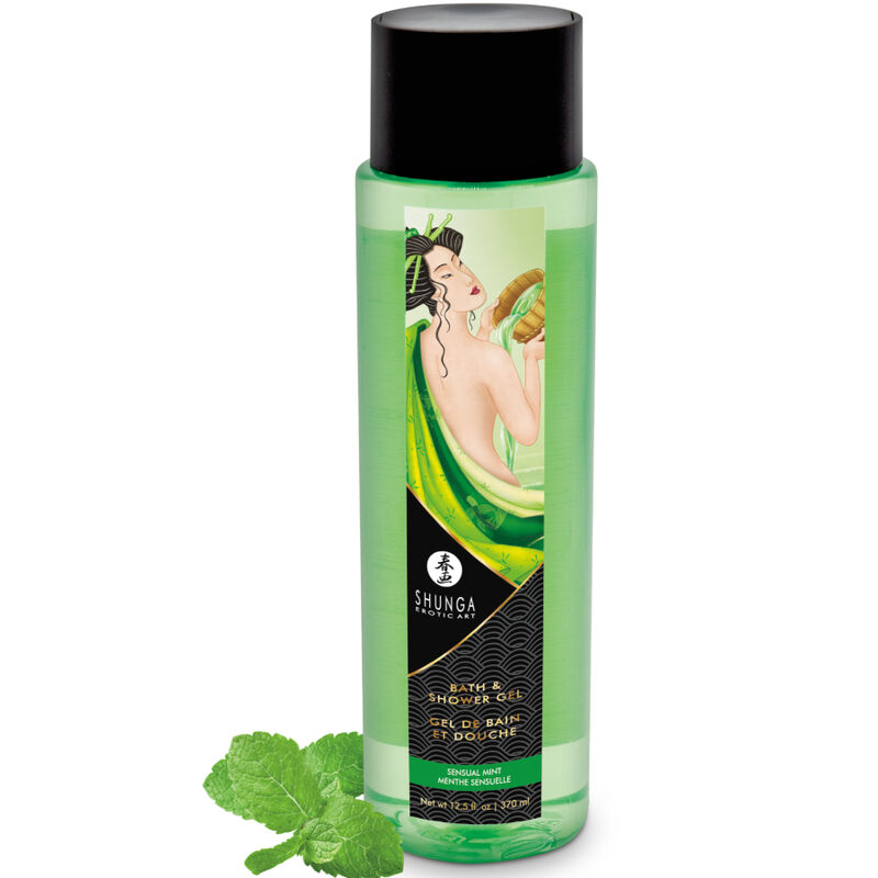 Ilhaerotica - SHUNGA - GEL DE BANHO E DUCHE SENSUAL HORTELÃ 370 ML