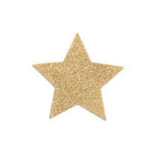 BIJOUX – INDISCRETS FLASH GOLDEN STAR NIPPLE COVERS