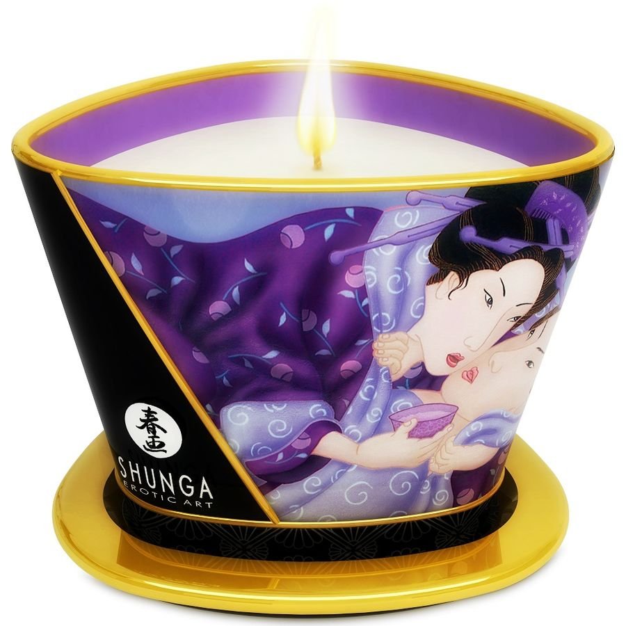 Ilhaerotica - SHUNGA - MINI CARESS BY CANDELIGHT VELA DE MASSAGEM DE FRUTAS EXÓTICAS 170 ML
