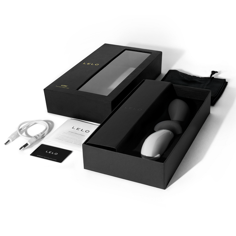 Ilhaerotica - LELO - VIBRADOR PROSTTICO LOKI PRETO