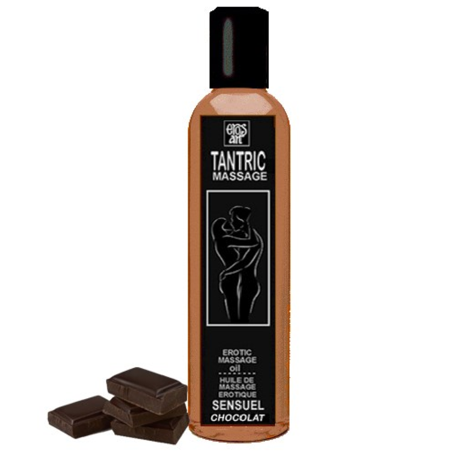 Ilhaerotica - EROS-ART - ÓLEO DE MASSAGEM TNTRICA NATURAL E AFRODISÍACO DE CHOCOLATE 30 ML