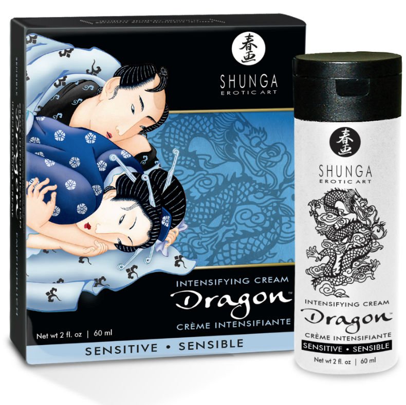Ilhaerotica - SHUNGA - CREME SENSÍVEL A DRAGÃO PARA CASAIS
