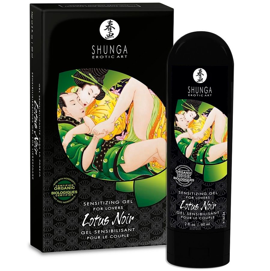 Ilhaerotica - SHUNGA - CREME SENSIBILIZANTE LOTUS NOIR 60 ML