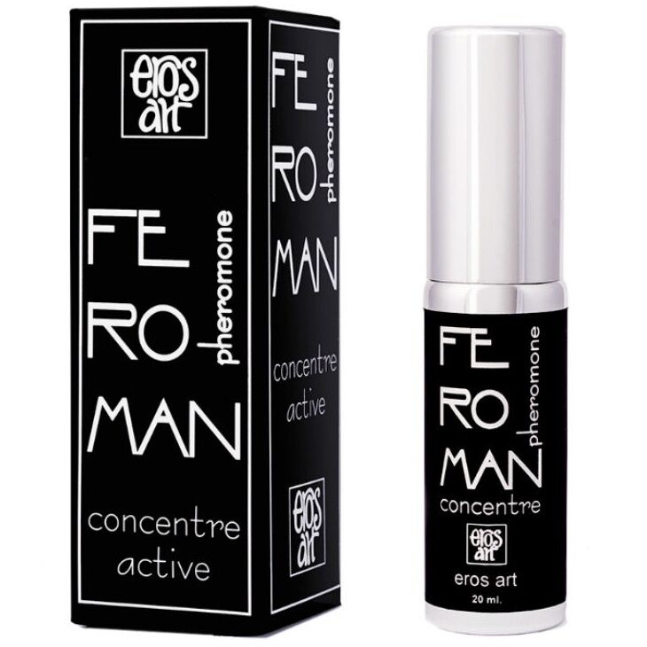 Ilhaerotica - EROS-ART - PERFUME CONCENTRADO DE FEROMÔNIOS FEROMAN 20 ML