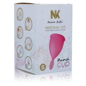 NINA KIKÍ – COPO MENSTRUAL ROSA TAMANHO S