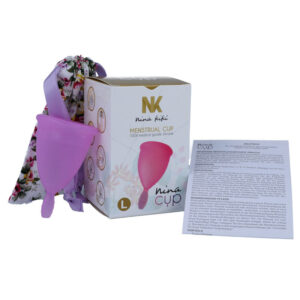 NINA KIKÍ – COPO MENSTRUAL ROXO TAMANHO L