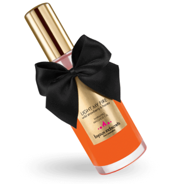 BIJOUX - ÓLEO DE MASSAGEM EFEITO CALOR AROMA DE MORANGO - Image 3