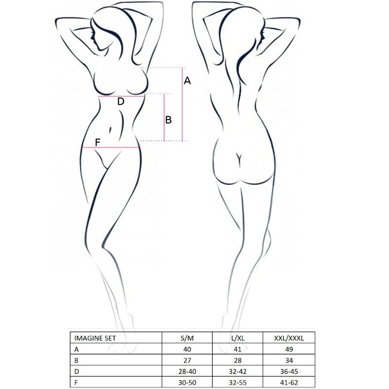 PASSION - CONJUNTO WOMAN IMAGINE TAMANHO S/M - Image 3