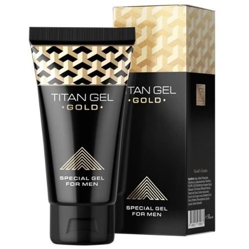 Ilhaerotica - TITAN GEL - AUMENTO DO PÊNIS  OURO 50ML