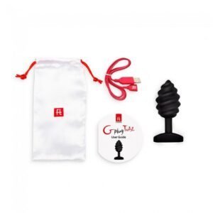 G-VIBE – GPLUG TWIST COM VIBRAO PRETO