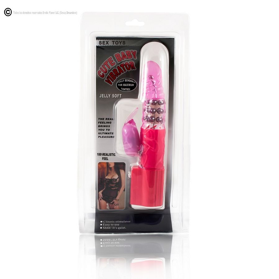 Ilhaerotica - BAILE - ROTADOR COELHO ROSA SUPERESTIMULADOR