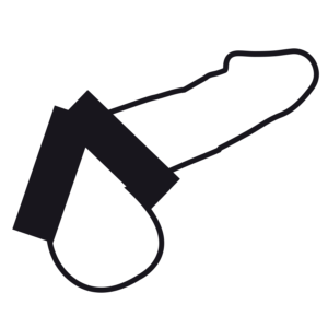 DARKNESS – ANEL PARA PÊNIS DUPLO FLEXÍVEL