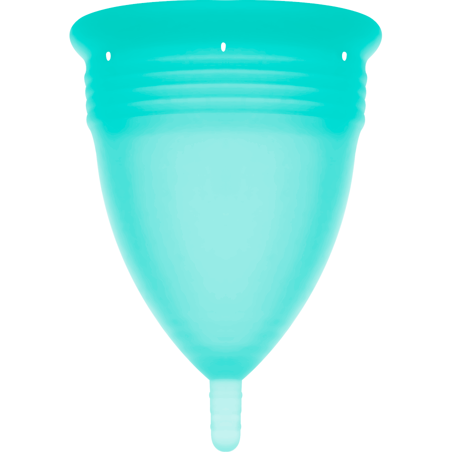 STERCUP - COPO MENSTRUAL DE SILICONE FDA TAMANHO S AQUAMARINE - Image 3