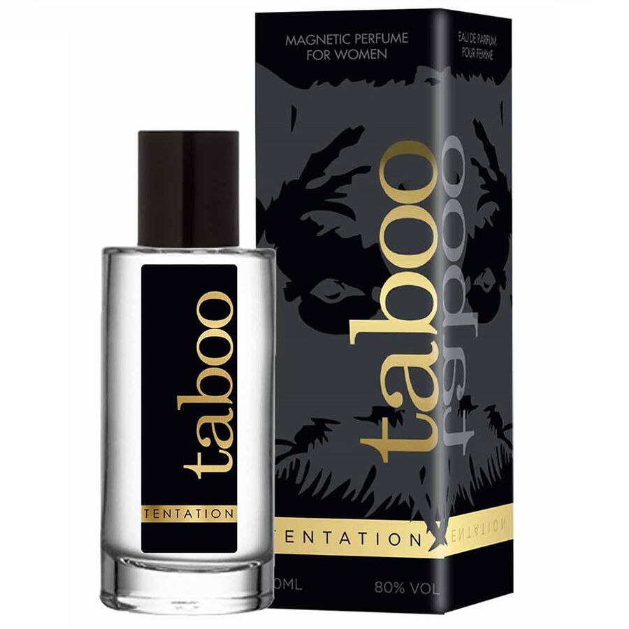 Ilhaerotica - RUF - PERFUME TABOO TENTATION COM FEROMONAS PARA ELA 50ML