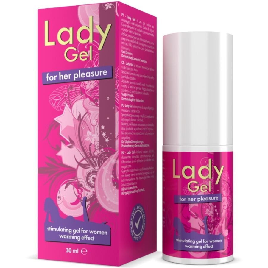 Ilhaerotica - INTIMATELINE - LADY GEL FOR GER PLEASURE GEL ESTIMULANTE COM EFEITO DE CALOR ELLA 30 ML