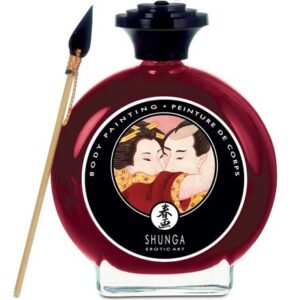 SHUNGA – PINTURA CORPORAL DE MORANGO E CAVA