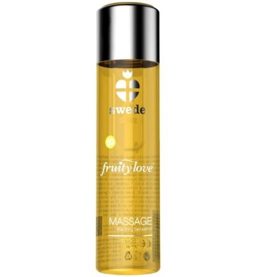 Ilhaerotica - SWEDE - FRUITY LOVE EFEITO DE AQUECIMENTO ÓLEO DE MASSAGEM TROPICAL FRUITY COM MEL 60 ML