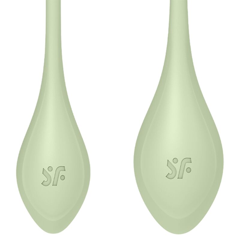 SATISFYER - CONJUNTO DE TREINO YONI POWER 2 VERDE - Image 2