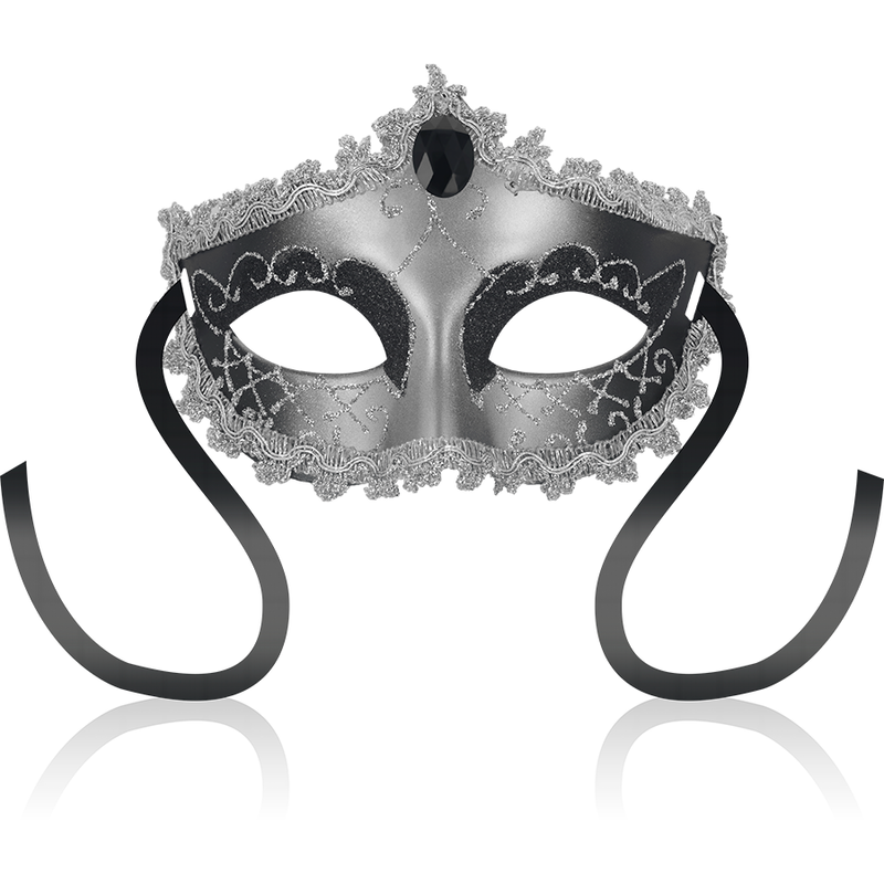 Ilhaerotica - OHMAMA - MSCARAS BLACK DIAMOND GREY MASK