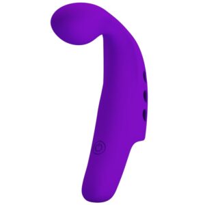 PRETTY LOVE – VIBRADOR DE DEDO RECARREGVEL GORGON ROXO