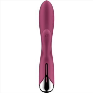 SATISFYER – COELHO GIRATÓRIO 1 CLITÓRIS E ESTIMULAO DE PONTO G VERMELHO