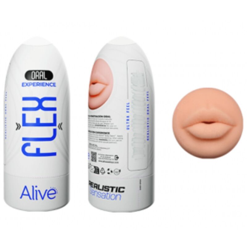 Ilhaerotica - ALIVE - FLEX MASTURBADOR MASCULINO ORAL TAMANHO M