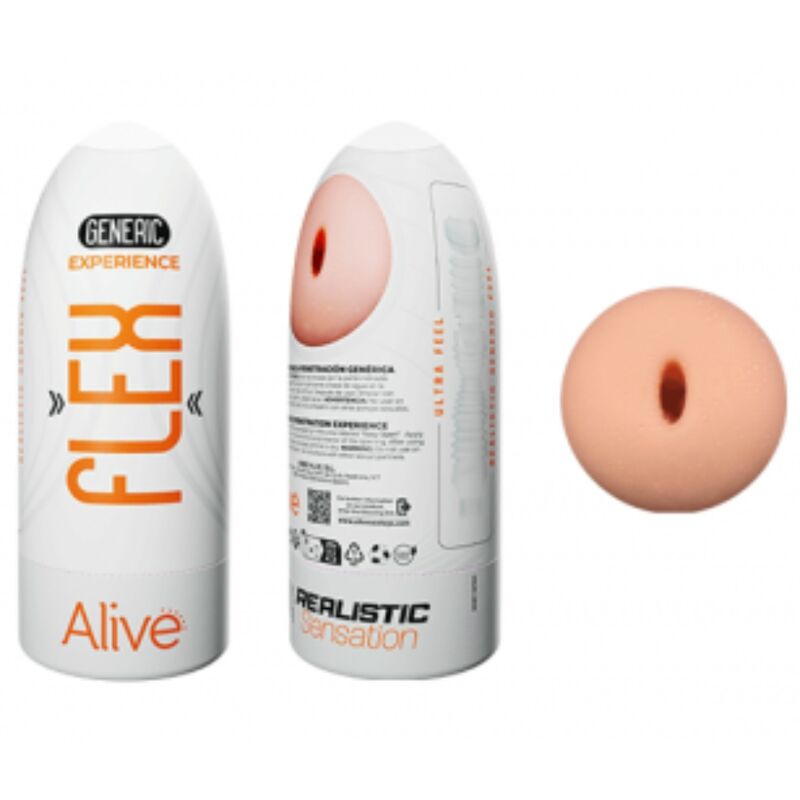 Ilhaerotica - ALIVE - FLEX MASTURBADOR MASCULINO GENÉRICO TAMANHO M