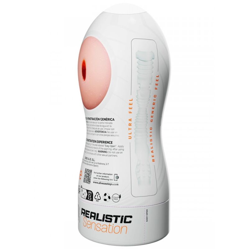 ALIVE - MAXI FLEX MASTURBADOR MASCULINO GENÉRICO TAMANHO L - Image 3