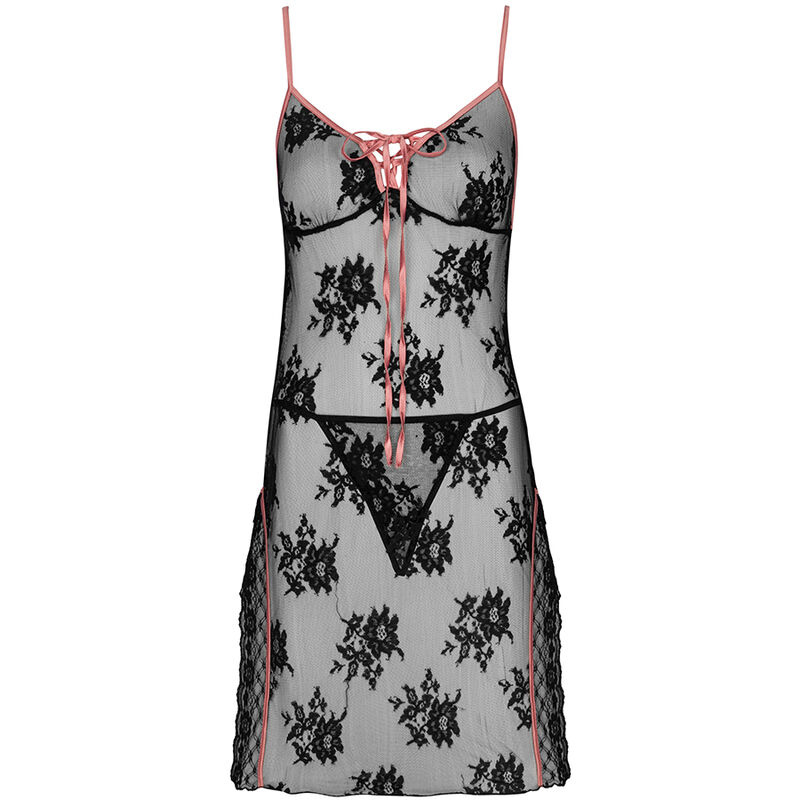 LIVCO CORSETTI FASHION - CAMISA KARONIN LC 90628 + CALCINHA PRETA - Image 2