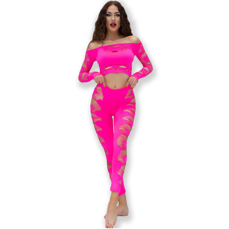 Ilhaerotica - CHILIROSE - CR 4632 TOP E CALAS FÚCSIA S/L