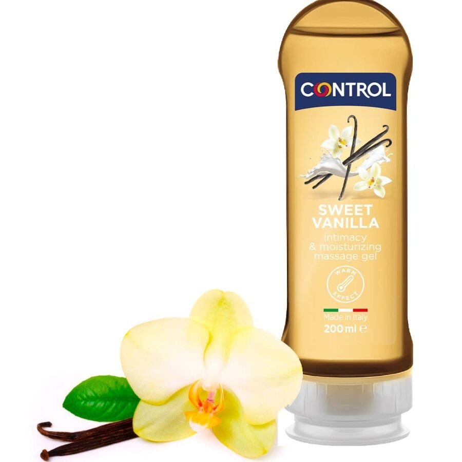 Ilhaerotica - CONTROL - 2 EN 1 MASSAGEM E PRAZER MADAGASCAR DOCE 200 ML