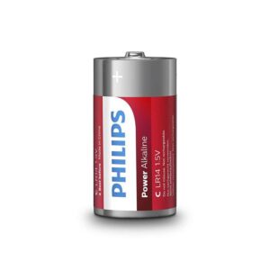 PHILIPS – POWER ALKALINE PILA C LR14 BLISTER * 2