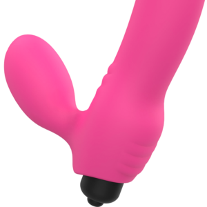 OHMAMA – VIBRADOR DE ESTIMULAÇÃO DUPLA BIX EDIÇÃO DE NATAL ROSA
