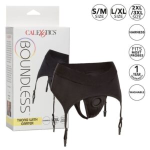CALIFORNIA EXOTICS – BOUNDLESS TANGA COM LIGA S/M