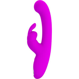 PRETTY LOVE – VIBRADOR DE COELHO LAMAR E PONTO G VIOLETA