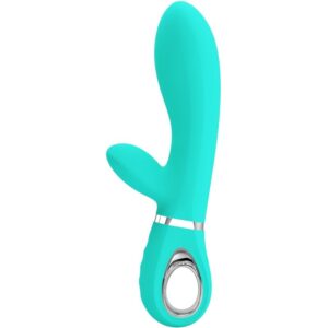 PRETTY LOVE – VIBRADOR MULTIFUNO G-SPOT THOMAS AQUA VERDE