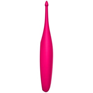 SATISFYER – VIBRADOR TWIRLING FUN TIP ROSA