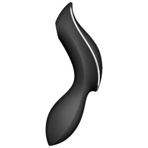 SATISFYER – VIBRADOR DE PULSO DE AR CURVY TRINITY 2 PRETO