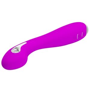 PRETTY LOVE – VIBRADOR DE ELETROCHOQUE RECARREGVEL HECTOR – ROXO IMPERMEVEL