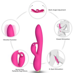 ARMONY – BONNIE VIBRADOR COELHO FÚCSIA