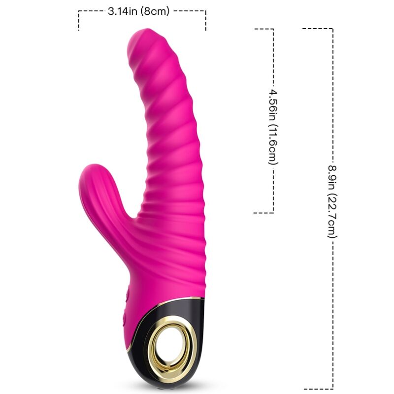 Ilhaerotica - ARMONY - VIBRADOR ETERNITY SILICONE FÚCSIA