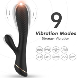 ARMONY – VIBRADOR COELHO SILICONE PRETO