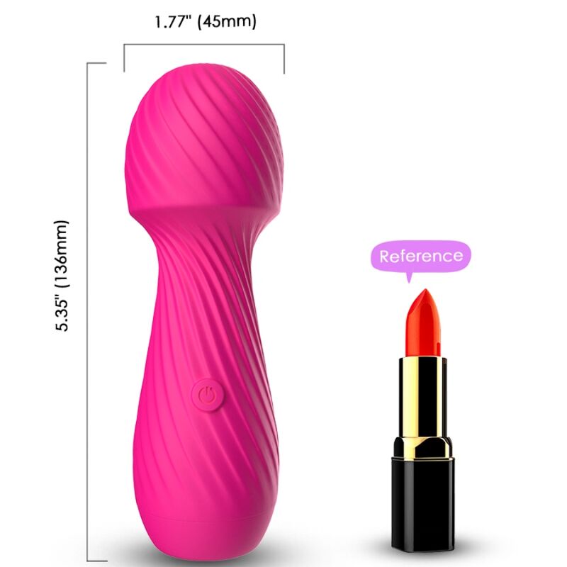 Ilhaerotica - ARMONY - DAZZLE MASSAGER E VIBRADOR PEQUENO FÚCSIA