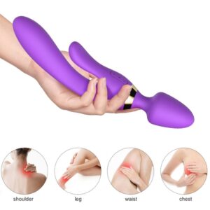 ARMONY – MASSAGER E VIBRADOR COELHO ROXO