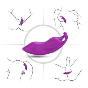 ARMONY – HONEYBEE WEARABLE CALÇAS VIBRADOR G-SPOT CONTROLE REMOTO ROXO