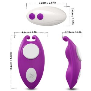 ARMONY – HONEYBEE WEARABLE CALÇAS VIBRADOR G-SPOT CONTROLE REMOTO ROXO